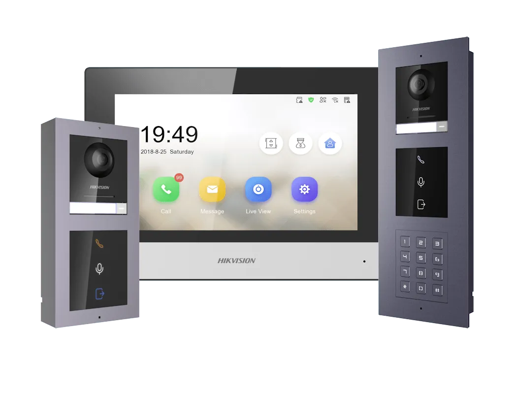 hikvision intercom installation